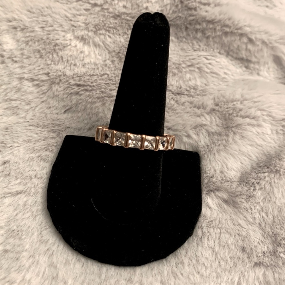 ROSE GOLD & CZ BAND